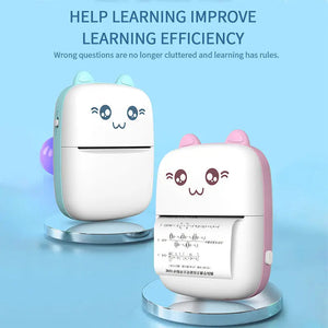 Pocket Inkless Mini Printer - Thermal Portable Bluetooth Wireless Mini Printer - imixpress.com