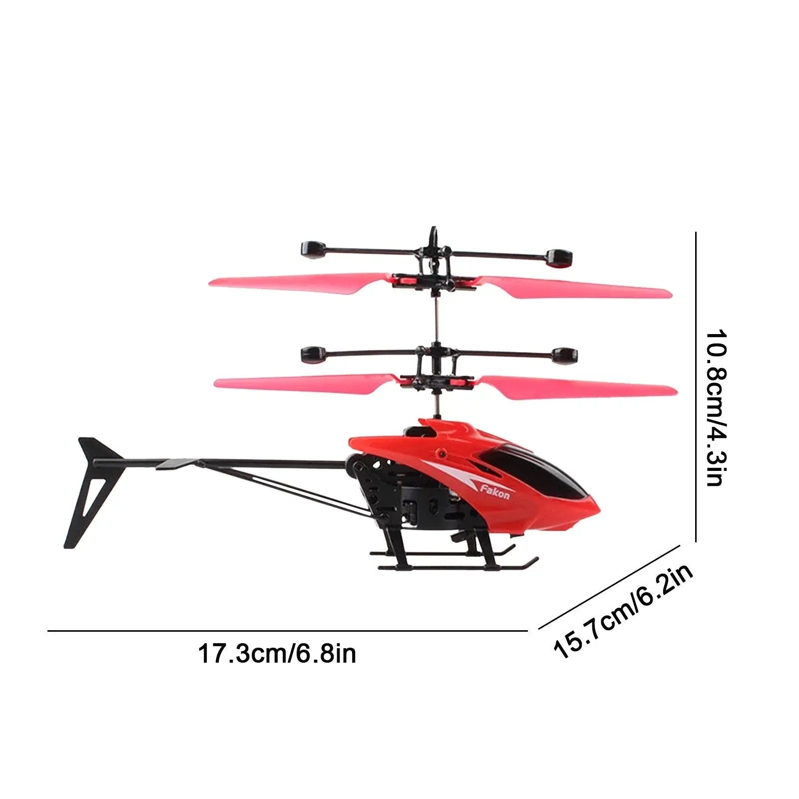 Premium Remote Control Helicopter for Kids and Adults, Gyro RC Helicopter, Indoor/Outdoor Helicopter Toy - imixpress.com