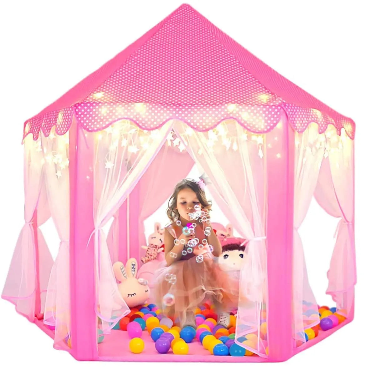 Princess Castle Play Tent House for Kids – Dreamy Playhouse for Your Little Princess - imixpress.com