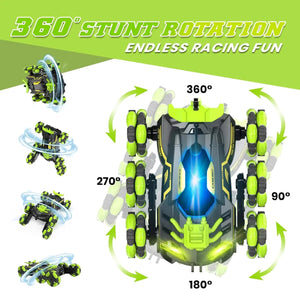 RC 6 Wheel Stunt Car 360 Rotation Stunt - imixpress.com