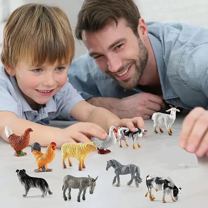 Realistic Animal Figures Set Toy For Kids - imixpress.com