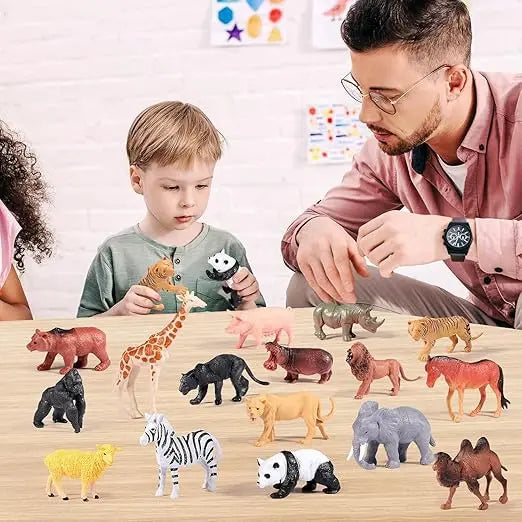 Realistic Animal Figures Set Toy For Kids - imixpress.com