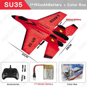 Remote Control Flying Foam Airplane RC Plane for Kids - imixpress.com