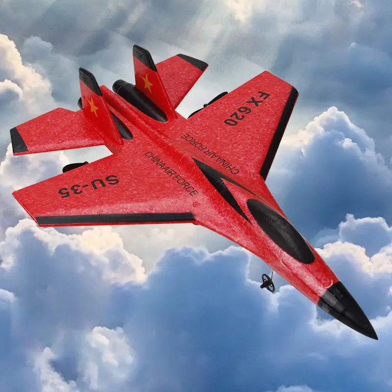 Remote Control Flying Foam Airplane RC Plane for Kids - imixpress.com