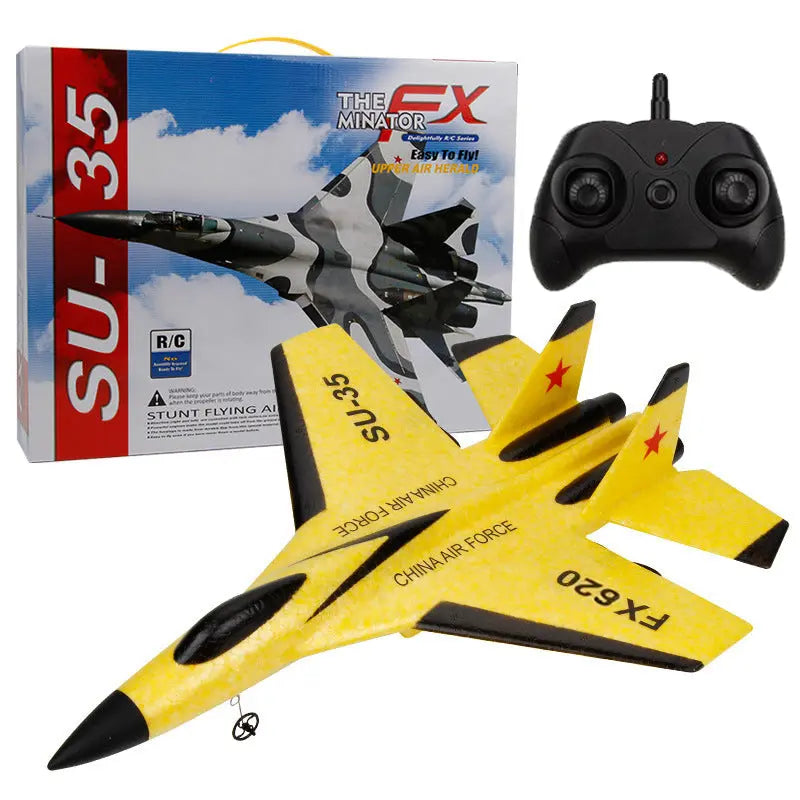Remote Control Flying Foam Airplane RC Plane for Kids - imixpress.com
