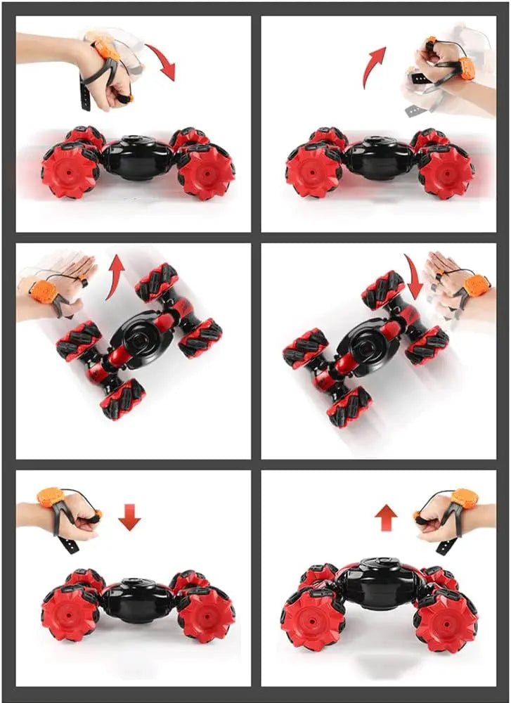 Remote Control Twisting Hand Gesture Sensing RC Stunt Car - imixpress.com