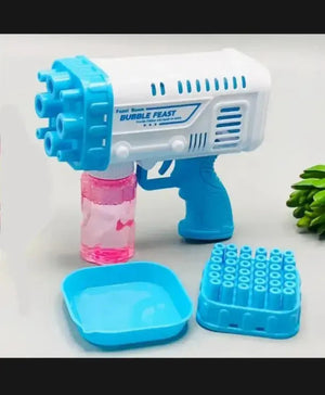 Space Rocket Bazooka Bubble Gun Electric Automatic Bubble Maker - imixpress.com