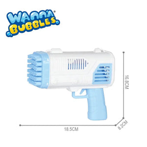 Space Rocket Bazooka Bubble Gun Electric Automatic Bubble Maker - imixpress.com