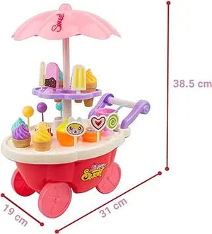 Sweet Cake Cart Toy LED Lights and Music Toy for Kids ( 30 Pieces) - imixpress.com