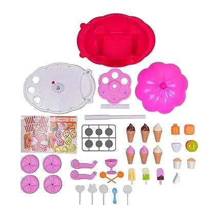 Sweet Cake Cart Toy LED Lights and Music Toy for Kids ( 30 Pieces) - imixpress.com