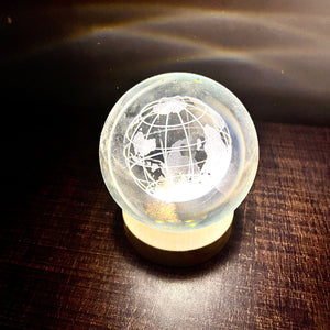 Night Light with Heavenly Bodies Enclosed in Glass – Elegant Home & Office Decor - imixpress.com