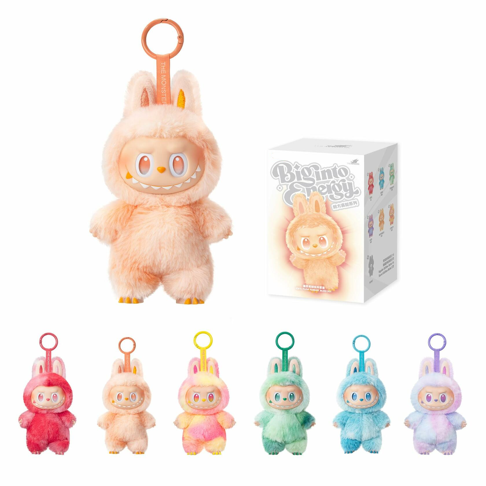 Labubu Big Into Energy Monster Keychain Blind Box (Random Character) - 1 PC - imixpress.com