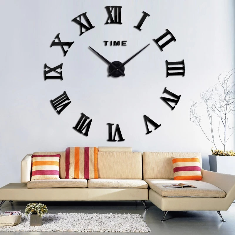 Acrylic Wall Clocks with 12 inches needles(roman) - imixpress.com