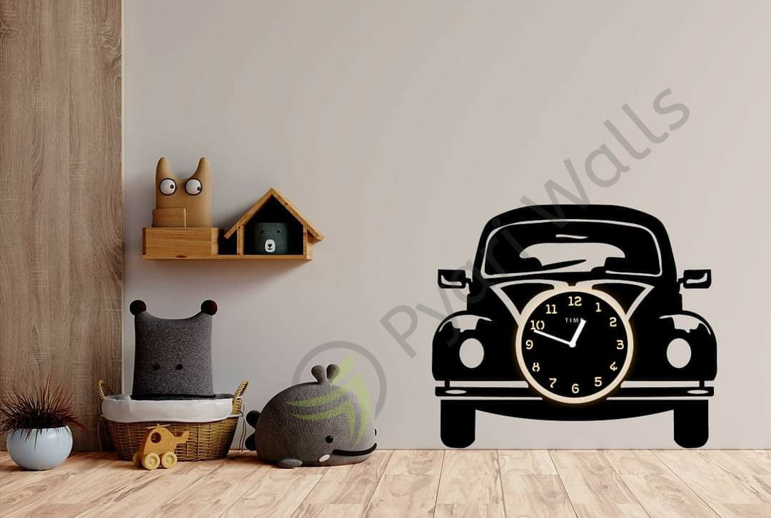 Antique Car wall clock(large) - imixpress.com