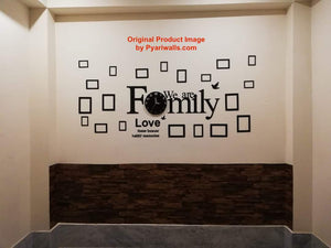 Big Family Frames Clock - Wall Clock - imixpress.com