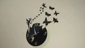 Fairy Clock Black - imixpress.com