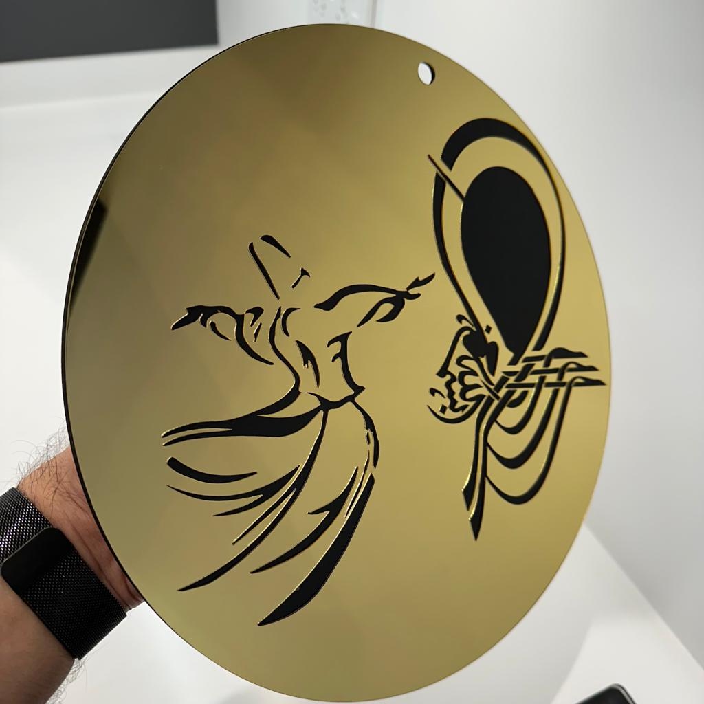 Persian Style Premium Acrylic Islamic Calligraphy - imixpress.com
