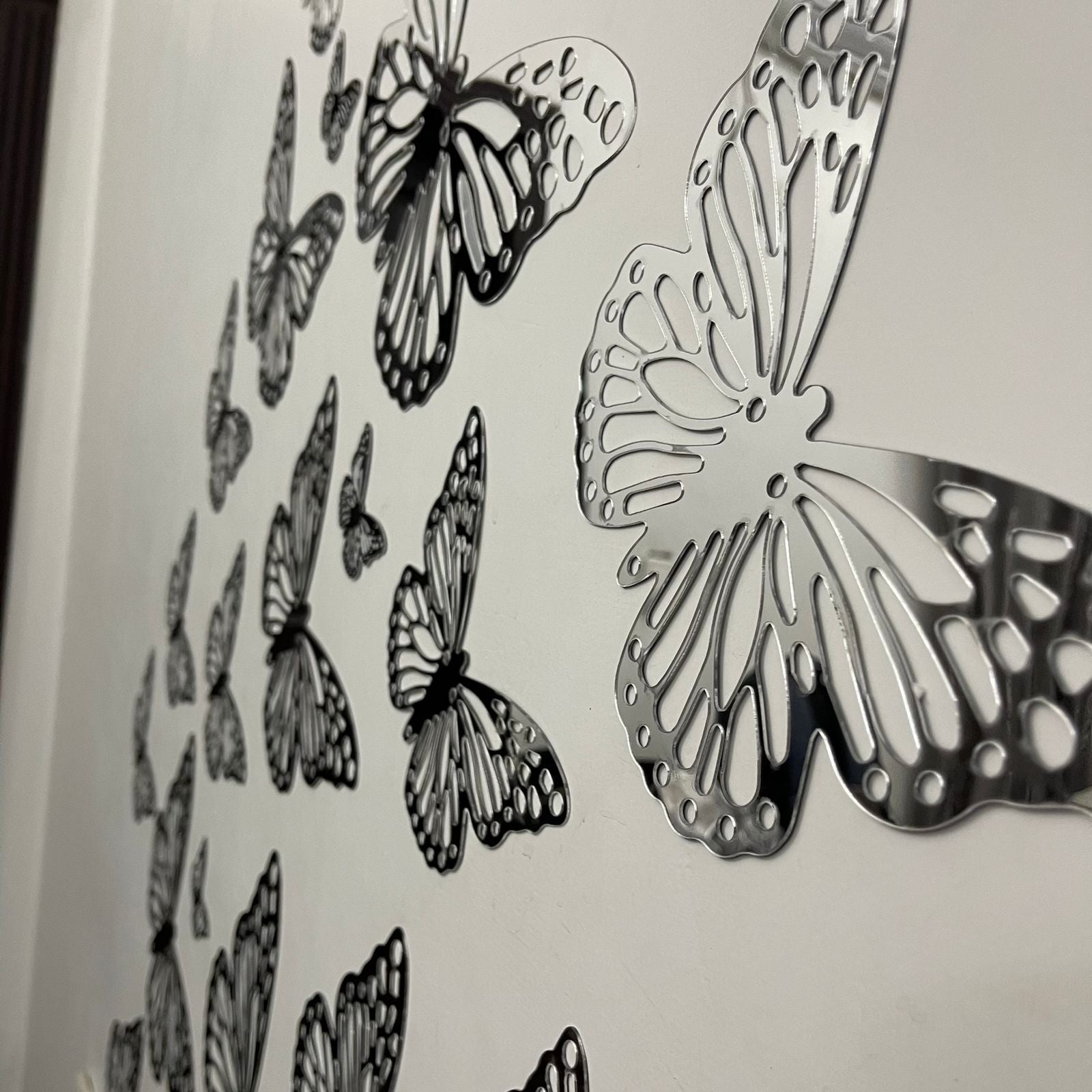 New 2024 Style Acrylic Mirror butterflies set for Wall Decor - imixpress.com