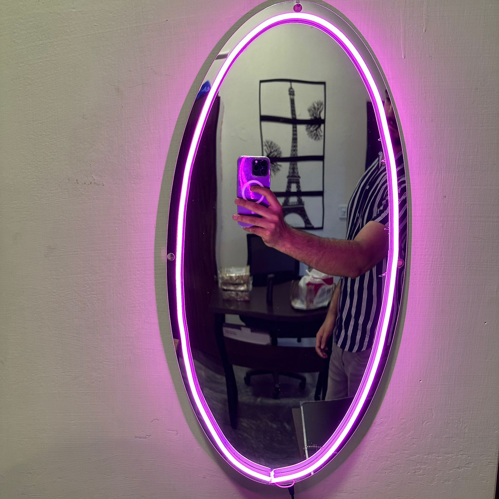 Neon Selfie Acrylic mirror for Room Walls - imixpress.com