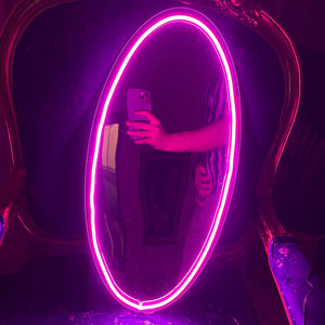 Neon Selfie Acrylic mirror for Room Walls - imixpress.com