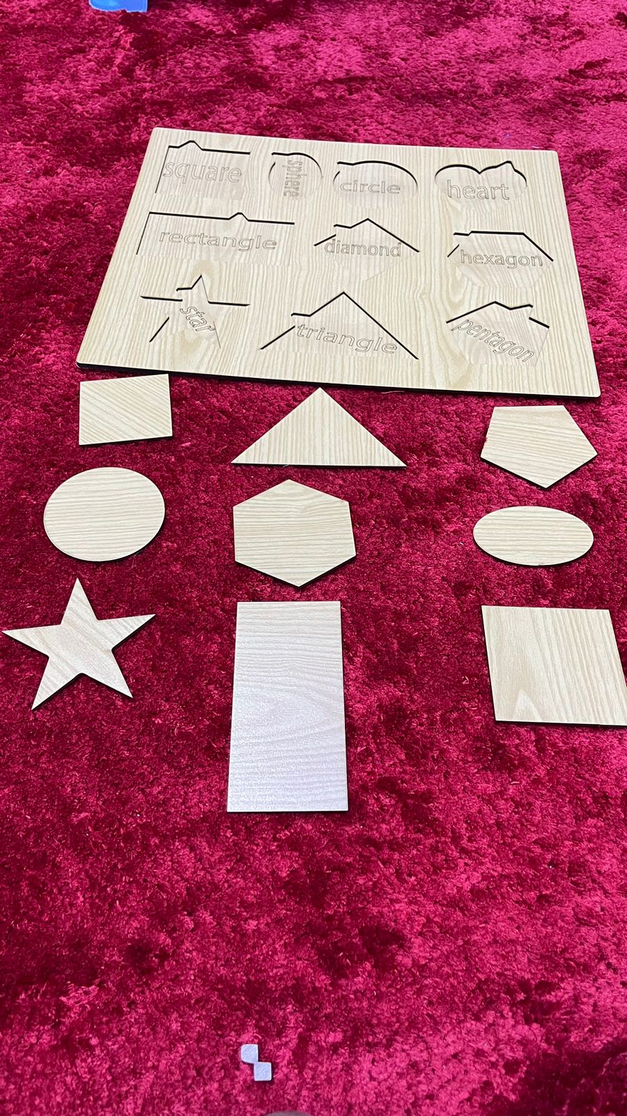 Kids Cognitive Learning Board puzzle Shape/Fruits/vegetables toys - imixpress.com