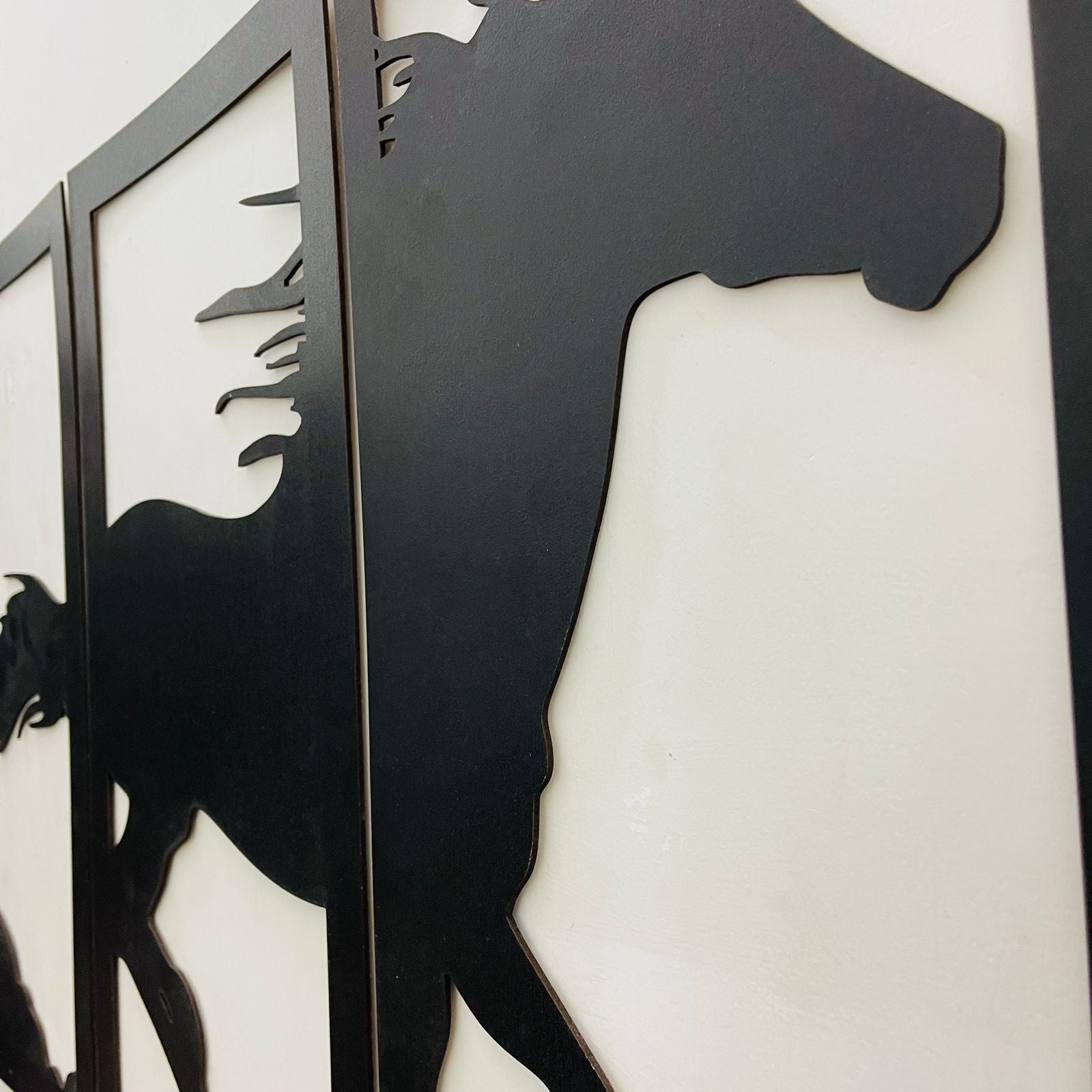 Wooden Wall decor Horse Scenery - imixpress.com