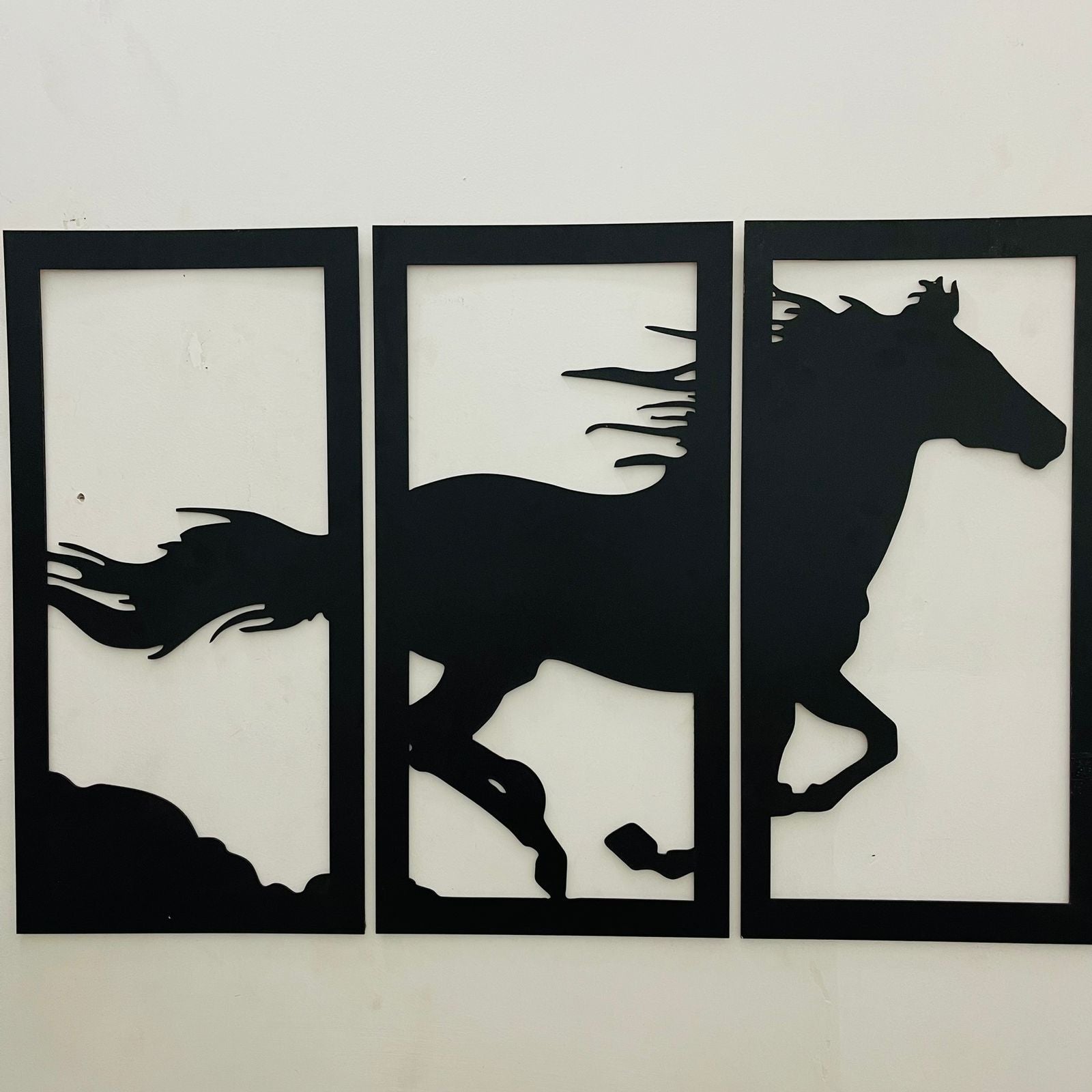 Wooden Wall decor Horse Scenery - imixpress.com