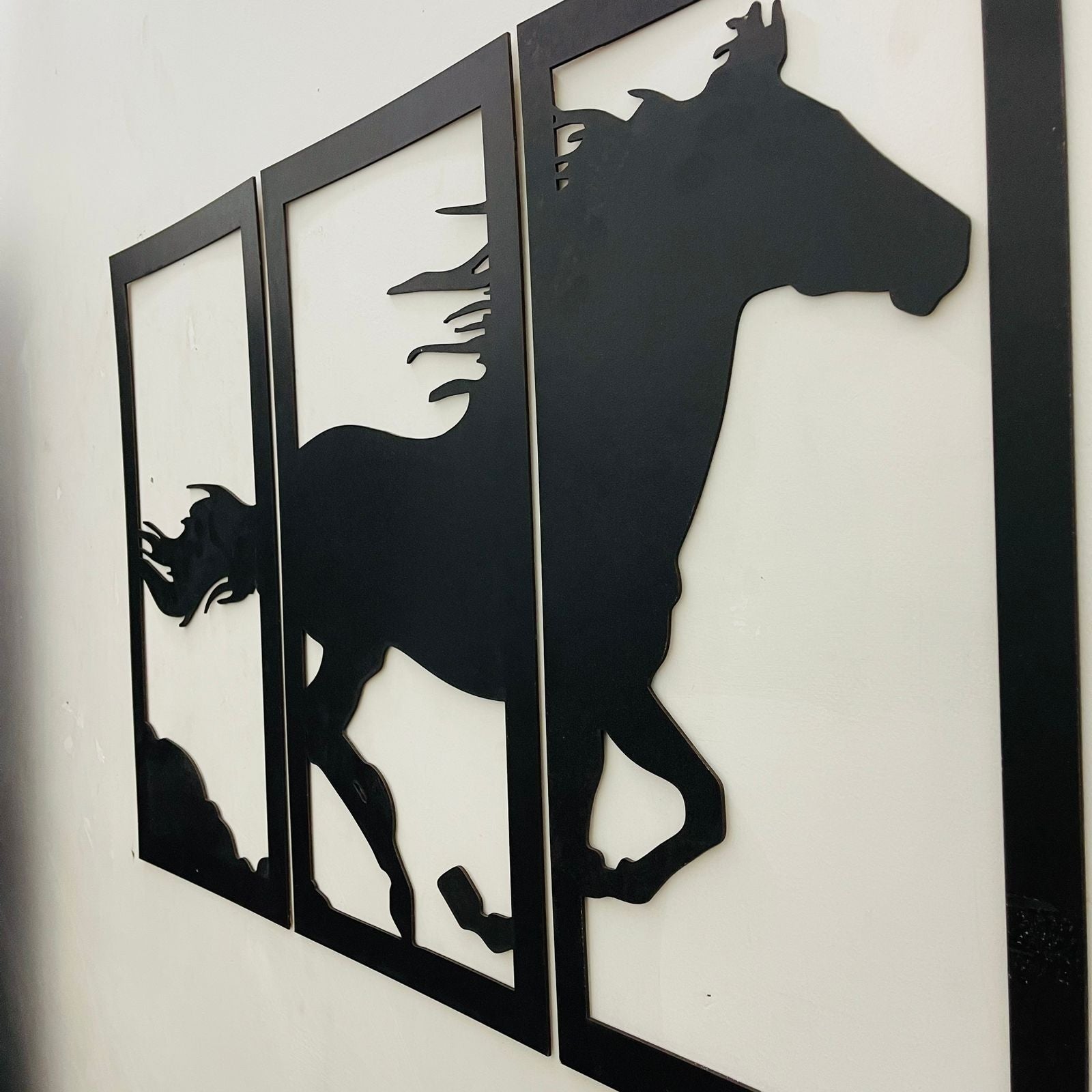 Wooden Wall decor Horse Scenery - imixpress.com