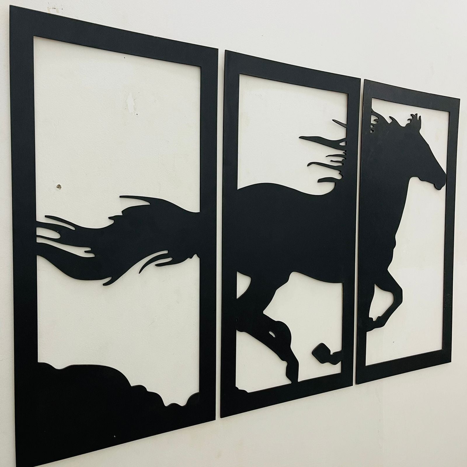Wooden Wall decor Horse Scenery - imixpress.com