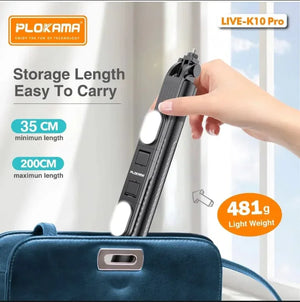 5 in 1 Selfie Stick + Tripod Stand with Bluetooth Remote - imixpress.com
