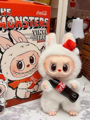 Labubu Monster Coca-Cola Series Plush Keychain Blind Box - 1 PC - imixpress.com