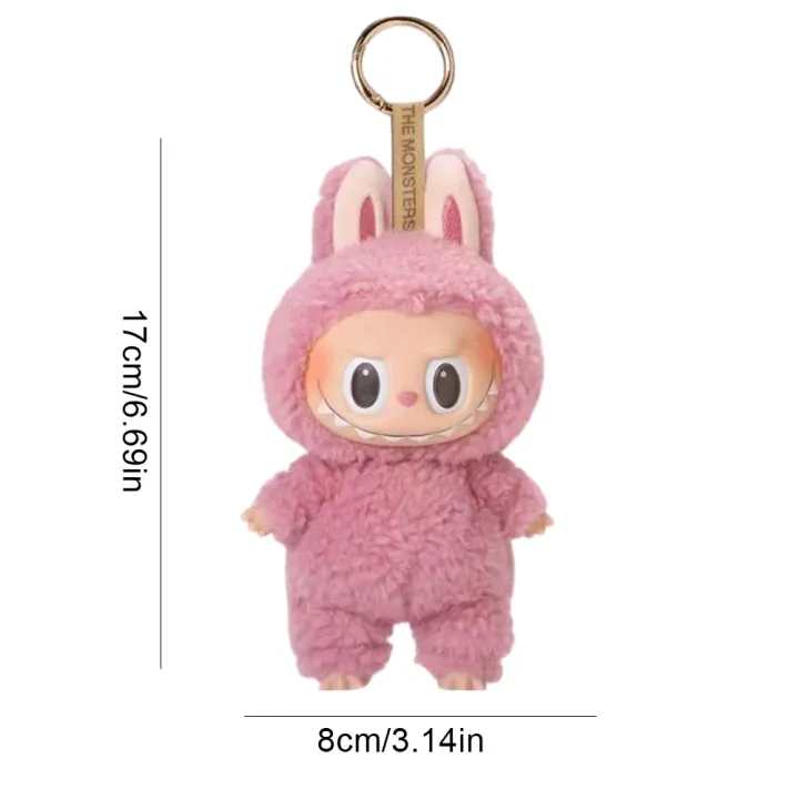 Labubu Macaron Monster Keychain Blind Box (Random Character) - 1 PC - imixpress.com