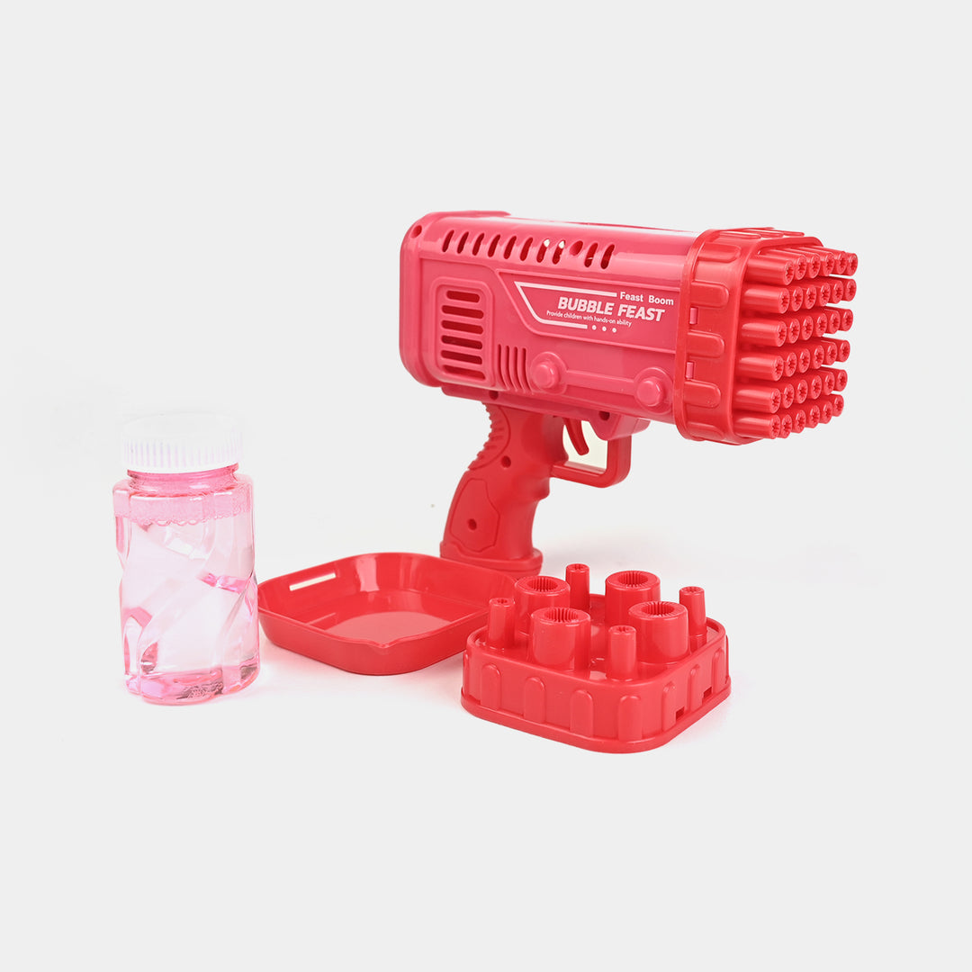 Space Rocket Bazooka Bubble Gun Electric Automatic Bubble Maker - imixpress.com