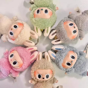 Labubu Macaron Monster Keychain Blind Box (Random Character) - 1 PC - imixpress.com