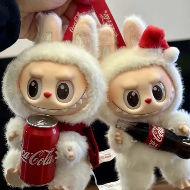 Labubu Monster Coca-Cola Series Plush Keychain Blind Box - 1 PC - imixpress.com