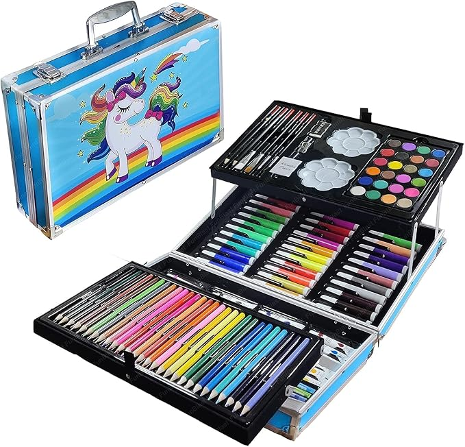 Drawing Painting Kit for Kids 145 Pcs - imixpress.com