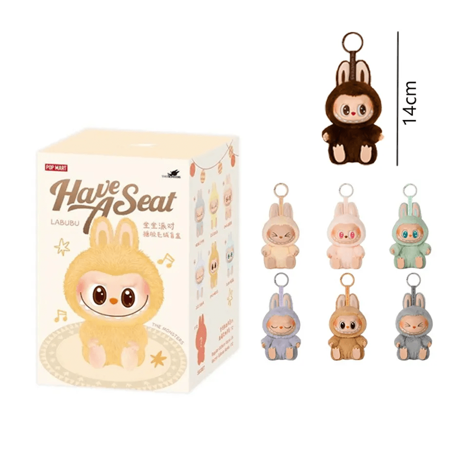 Labubu Monster Plush Keychain Blind Box (Random Character) - 1 PC - imixpress.com
