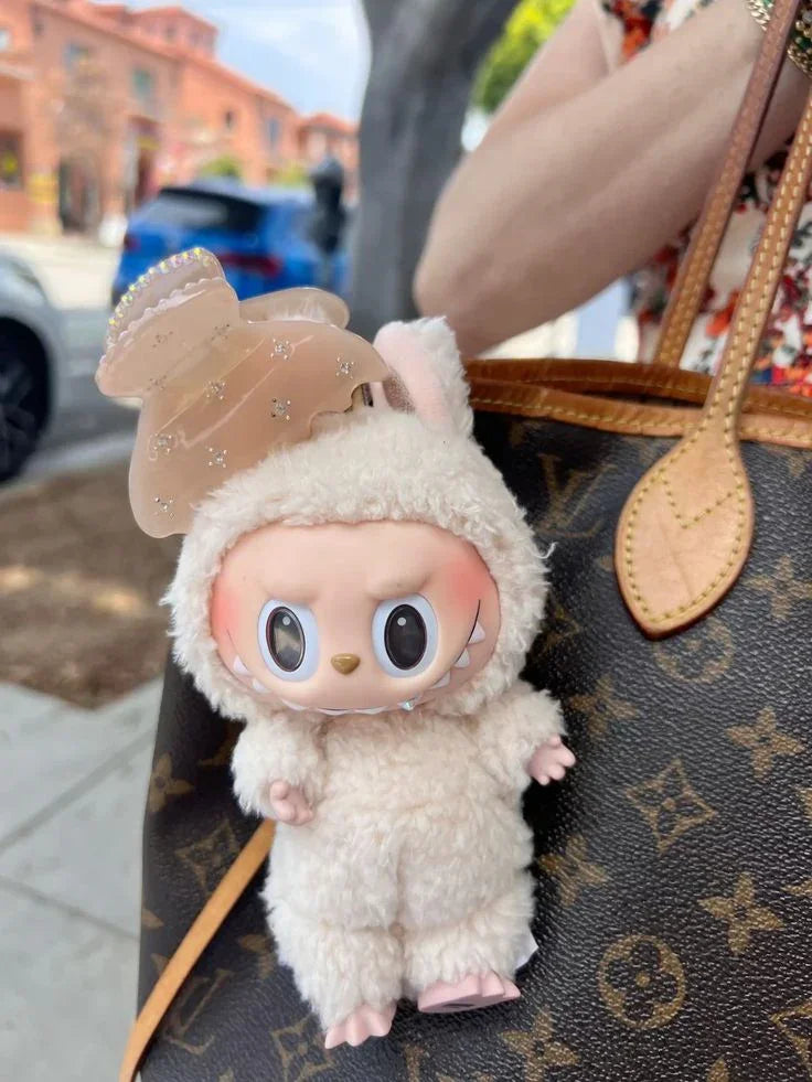 Labubu Macaron Monster Keychain Blind Box (Random Character) - 1 PC - imixpress.com