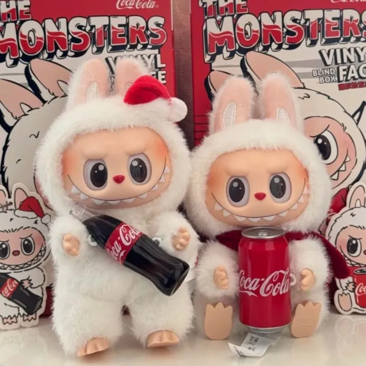 Labubu Monster Coca-Cola Series Plush Keychain Blind Box - 1 PC - imixpress.com