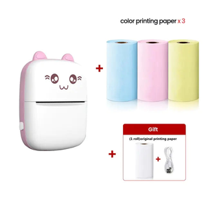 Pocket Inkless Mini Printer - Thermal Portable Bluetooth Wireless Mini Printer - imixpress.com