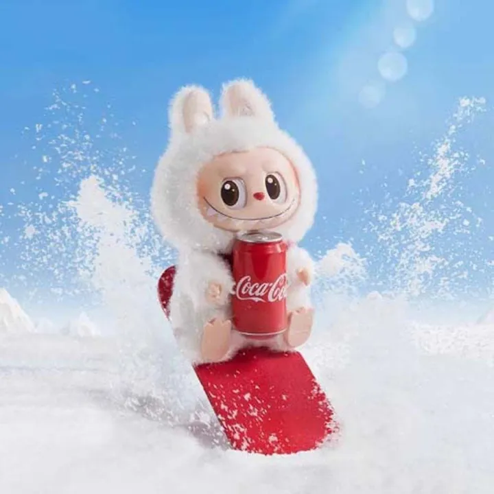 Labubu Monster Coca-Cola Series Plush Keychain Blind Box - 1 PC - imixpress.com