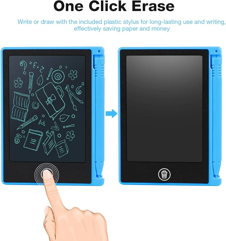 LCD Multicolor Screen Writing Tablet Erasable Writing Board - imixpress.com