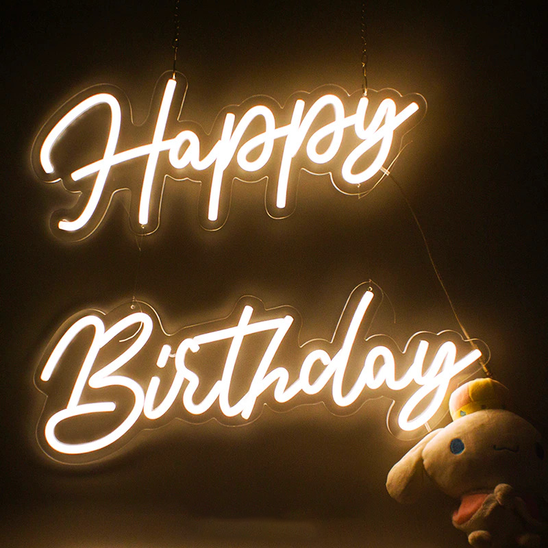 Happy Birthday Neon light - imixpress.com