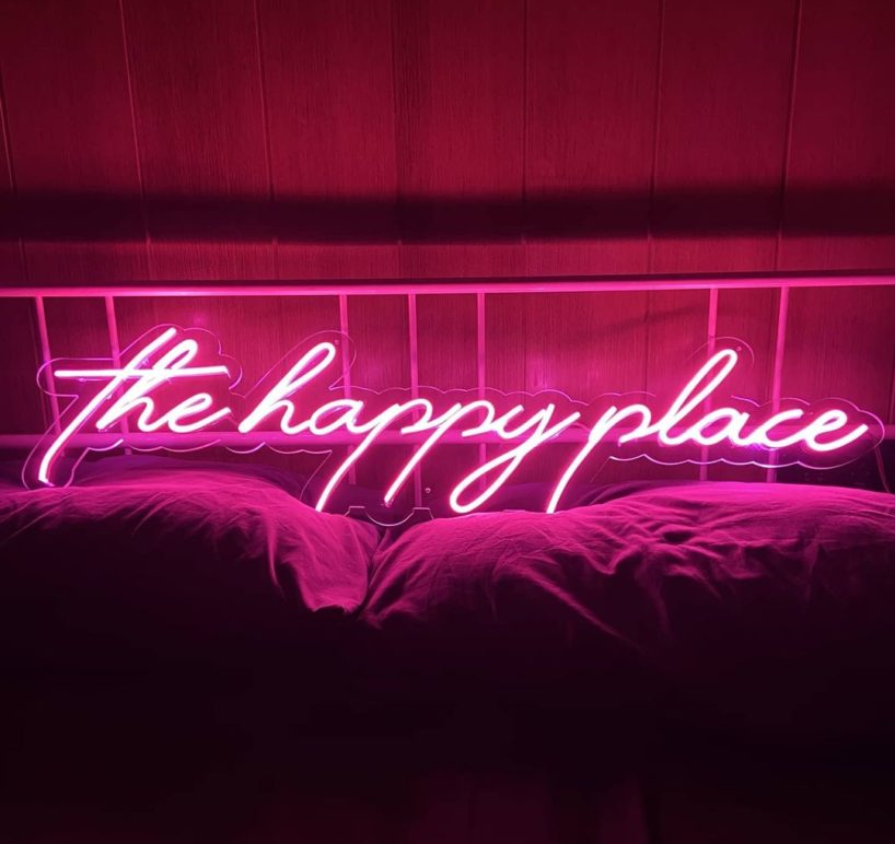 The happy place Neon light - imixpress.com
