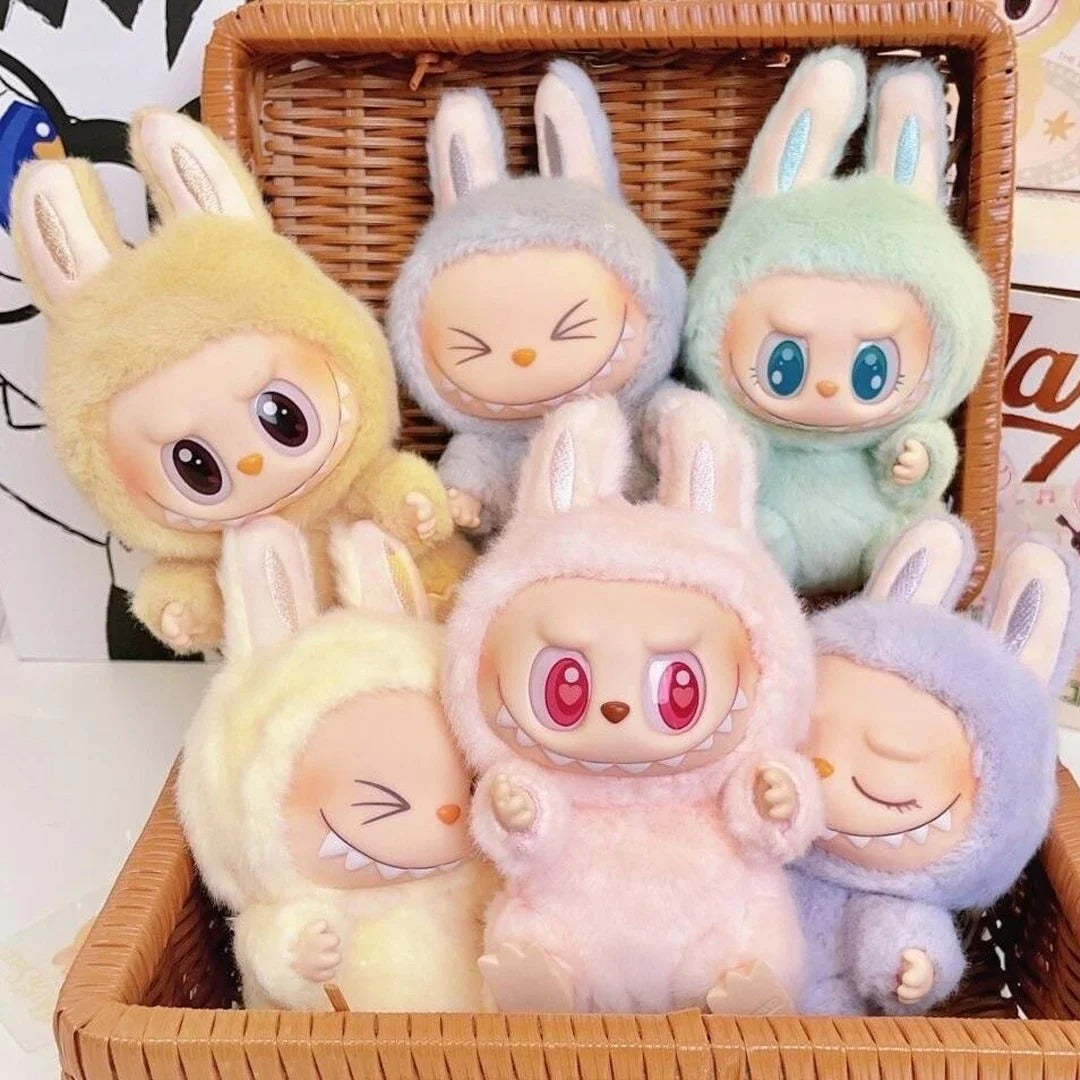 Labubu Monster Plush Keychain Blind Box (Random Character) - 1 PC - imixpress.com