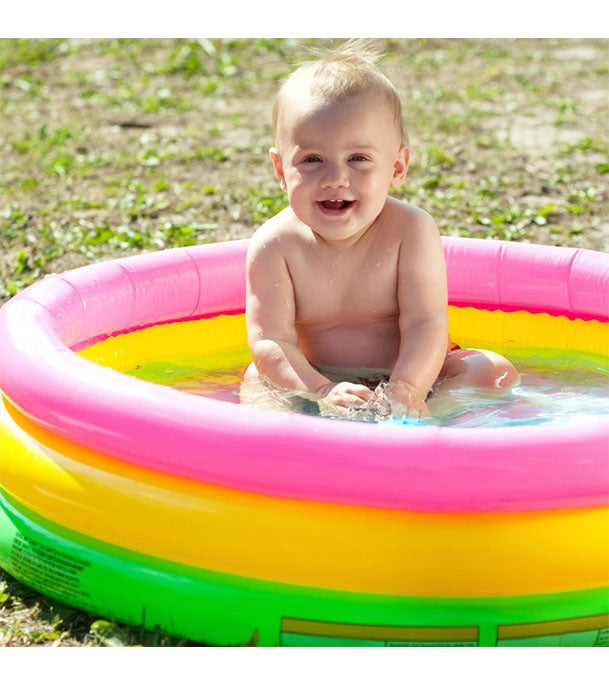 24"X8.5" INTEX SUNSET GLOW BABY POOL(57107) - imixpress.com