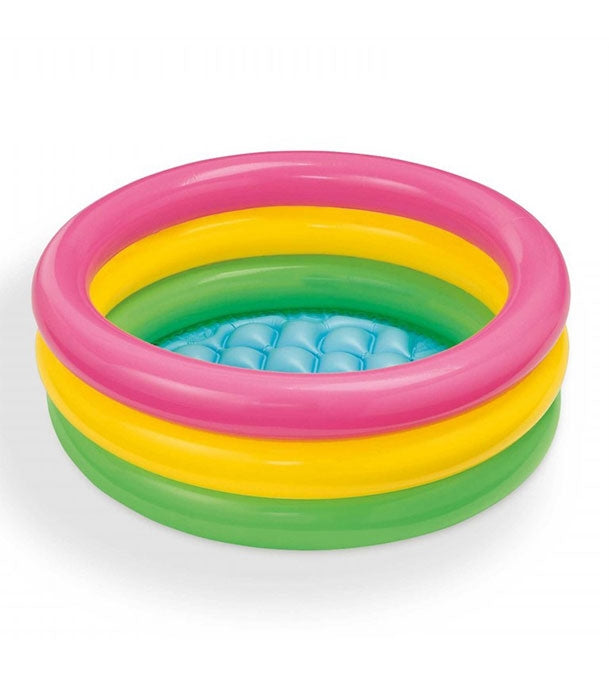 24"X8.5" INTEX SUNSET GLOW BABY POOL(57107) - imixpress.com