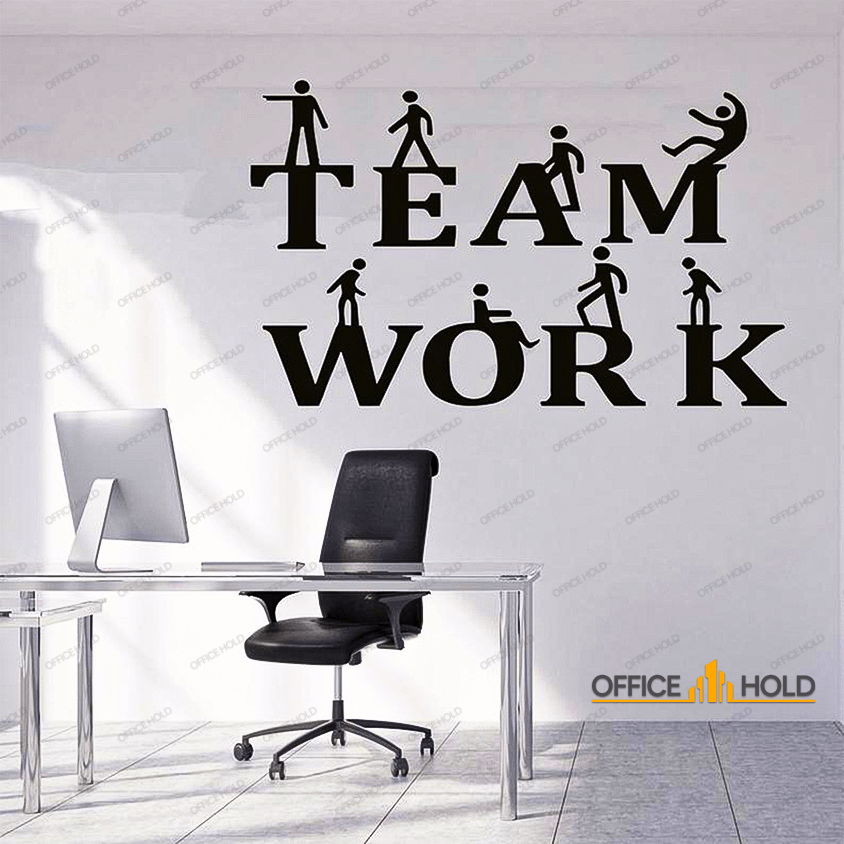 Teamwork 3D Creative Office Decor (tw01) - Wall Decorations - imixpress.com